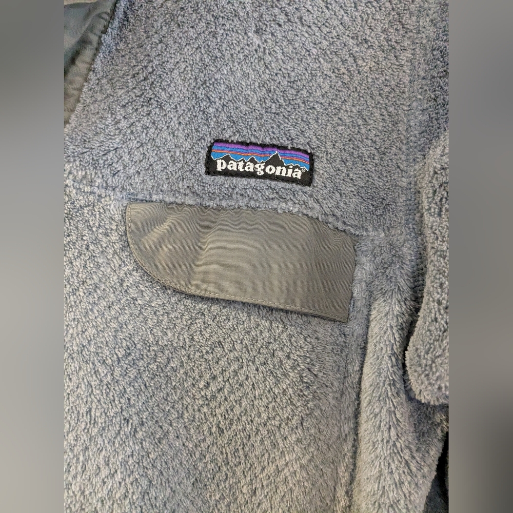 Patagonia Re-Tool Snap T Fleece Pullover Sweatshirt Gray Gorpcore Womens Size S - Picture 4 of 14